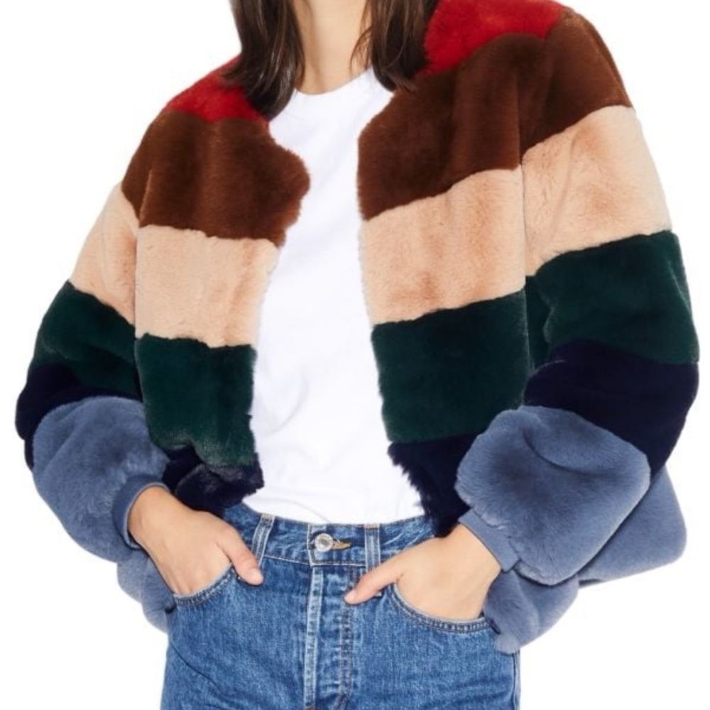 Apparis Teddy Jacket, NWOT Size Small